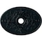 Ekena Millwork Alexa Medallion (Canopies up to 5 5/8"), 30 3/4"W x 21 1/4"H x 3 7/8"ID x 1 5/8"P, Night Shade CM21X30ALNSF - alternate 1